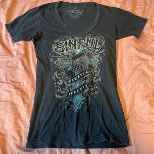 Sinful affliction t shirt